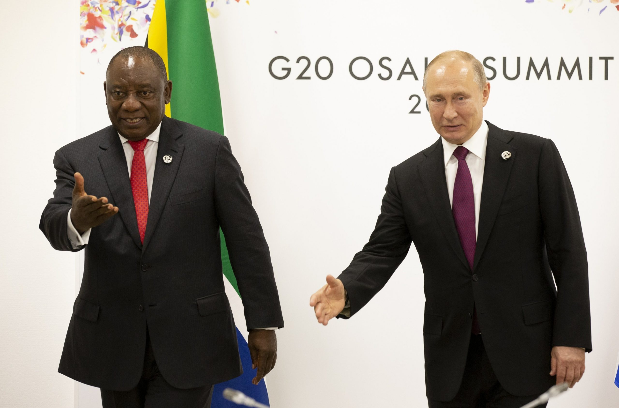 RAMAPHOSA PUTIN