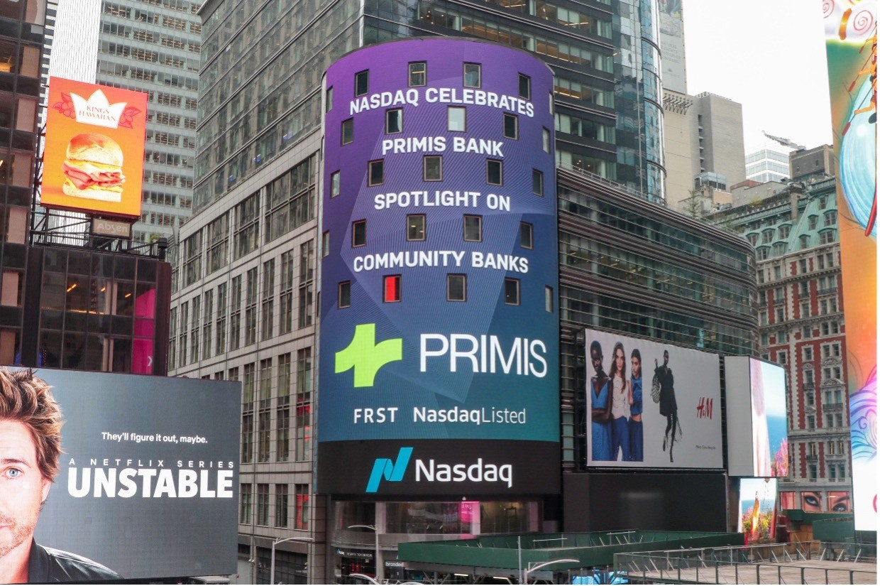 PRIMIS BANK