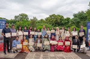 Pakistani Chevening scholars