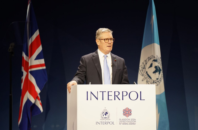STARMER AT INTERPOL GATHERING